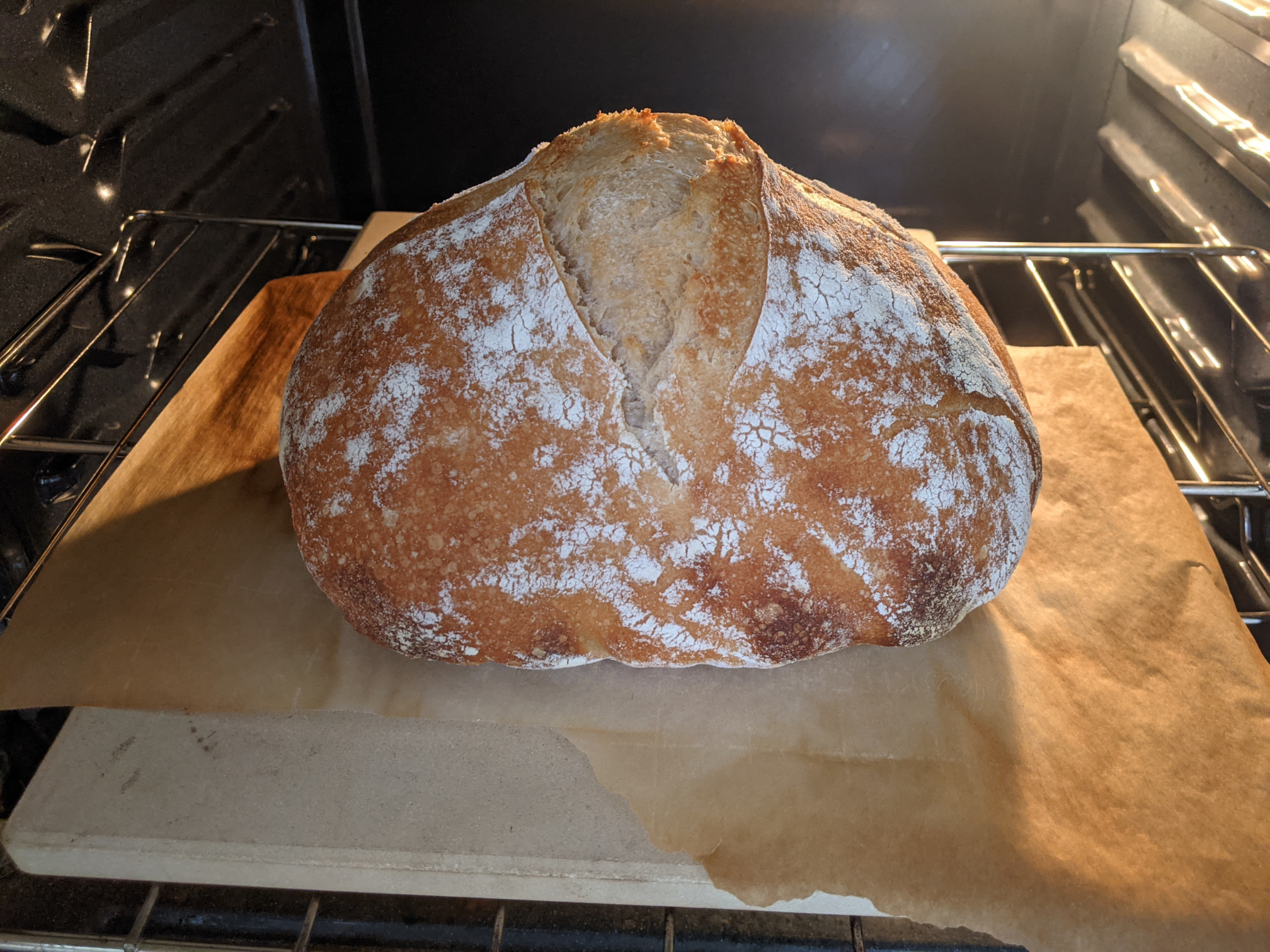 My homemade sourdough bread