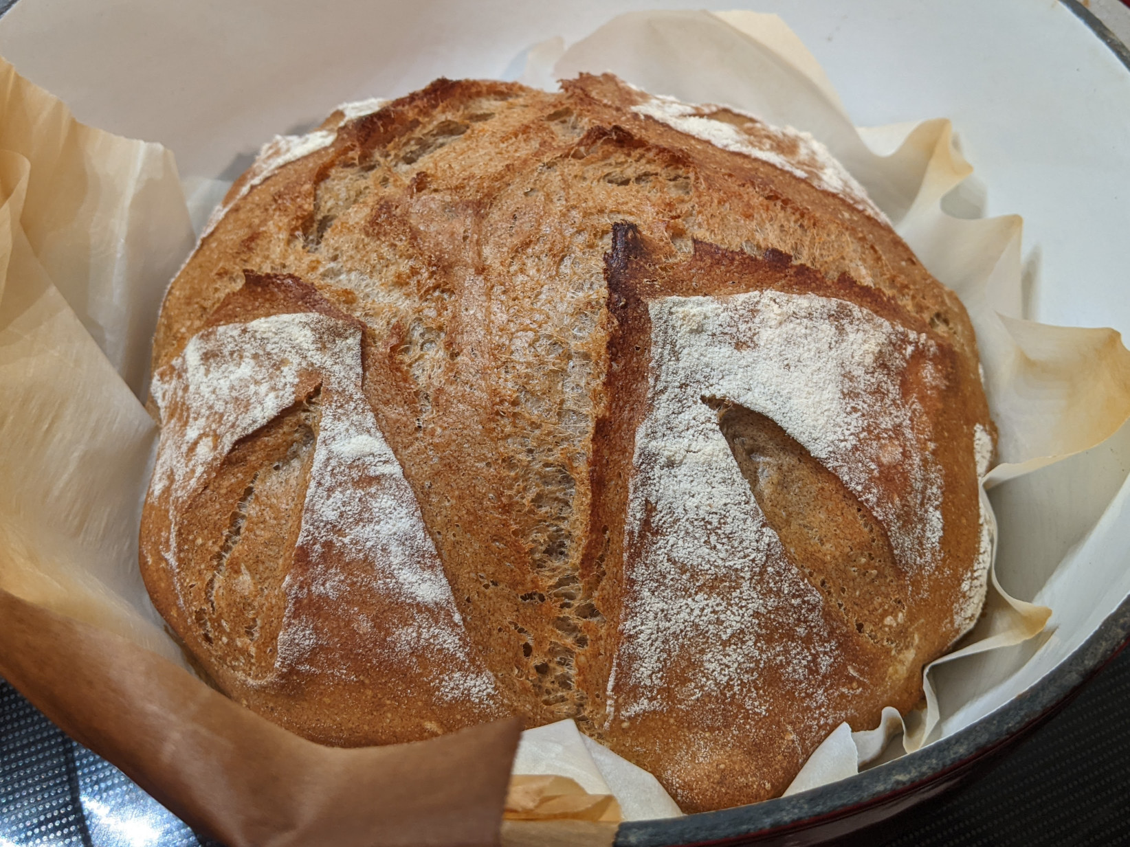 My homemade sourdough bread