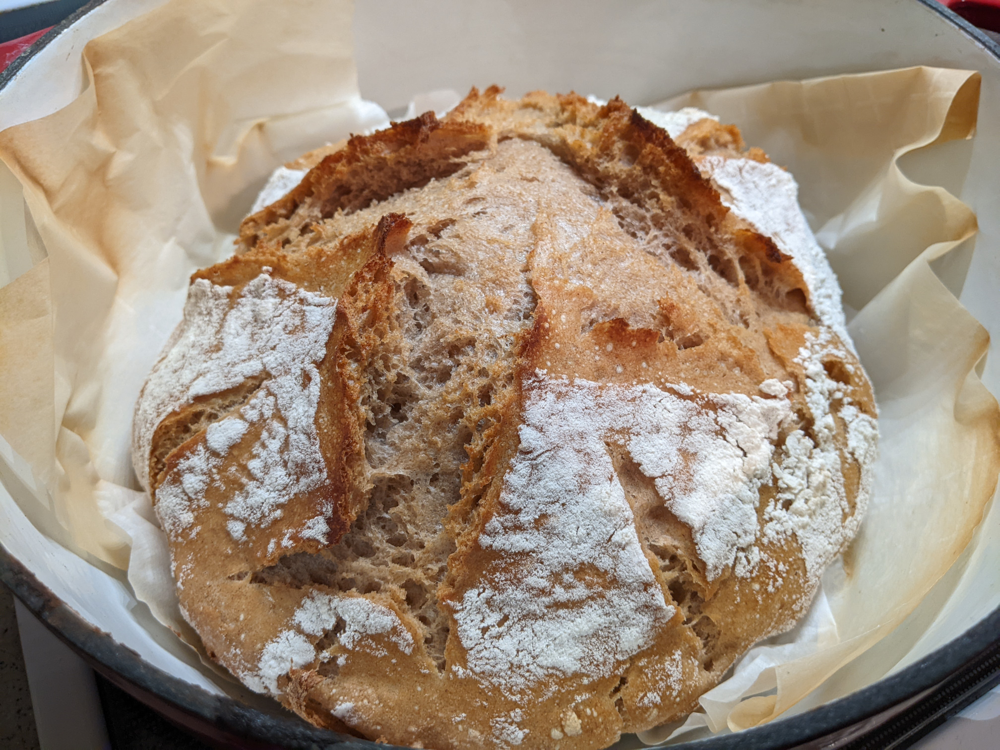 My homemade sourdough bread