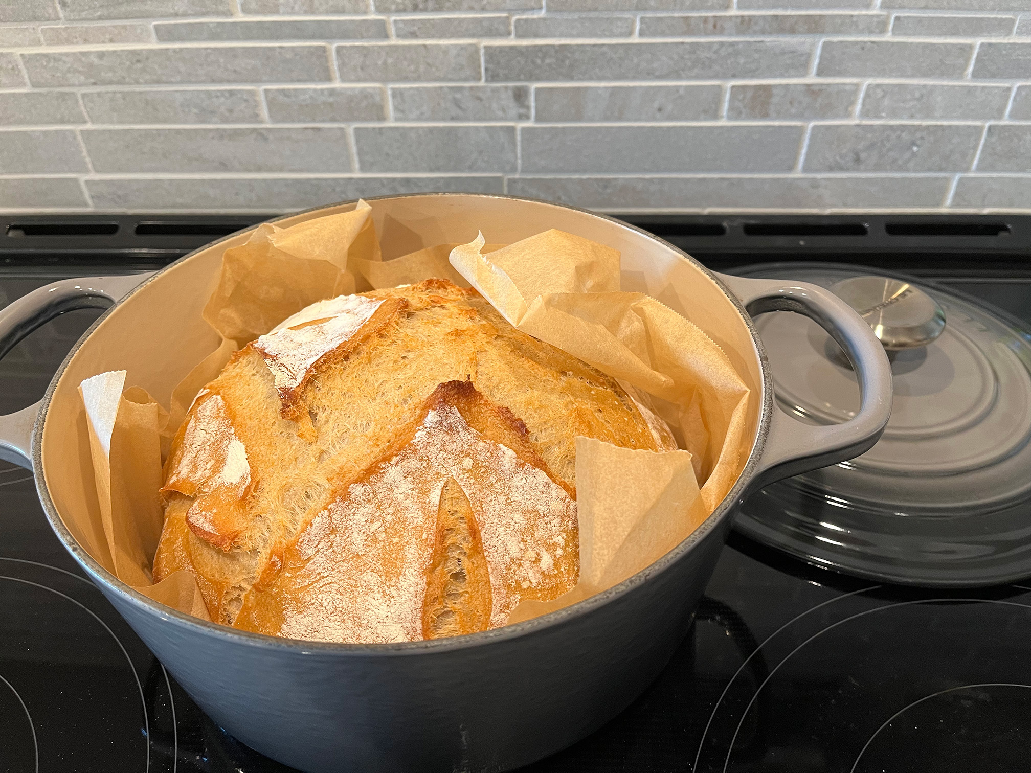 My homemade sourdough bread