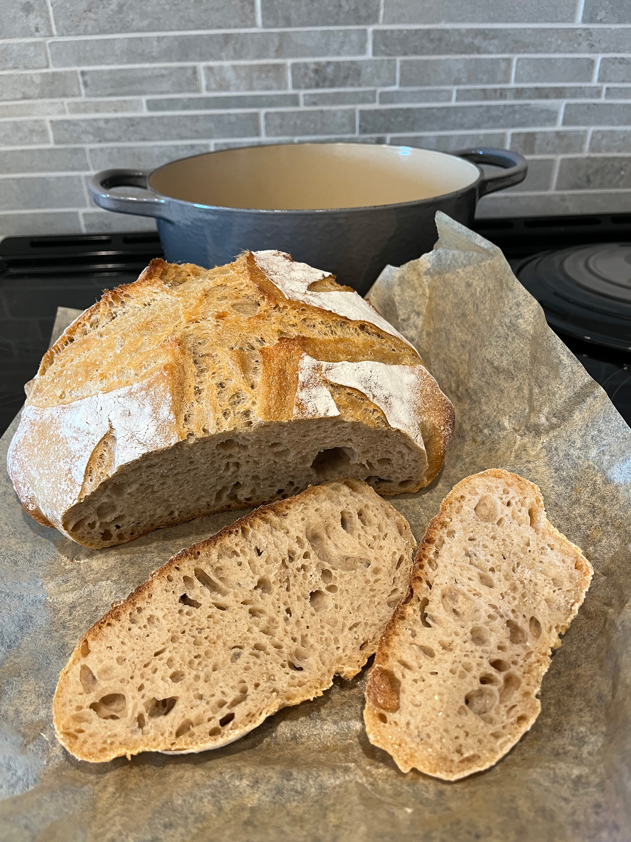 My homemade sourdough bread