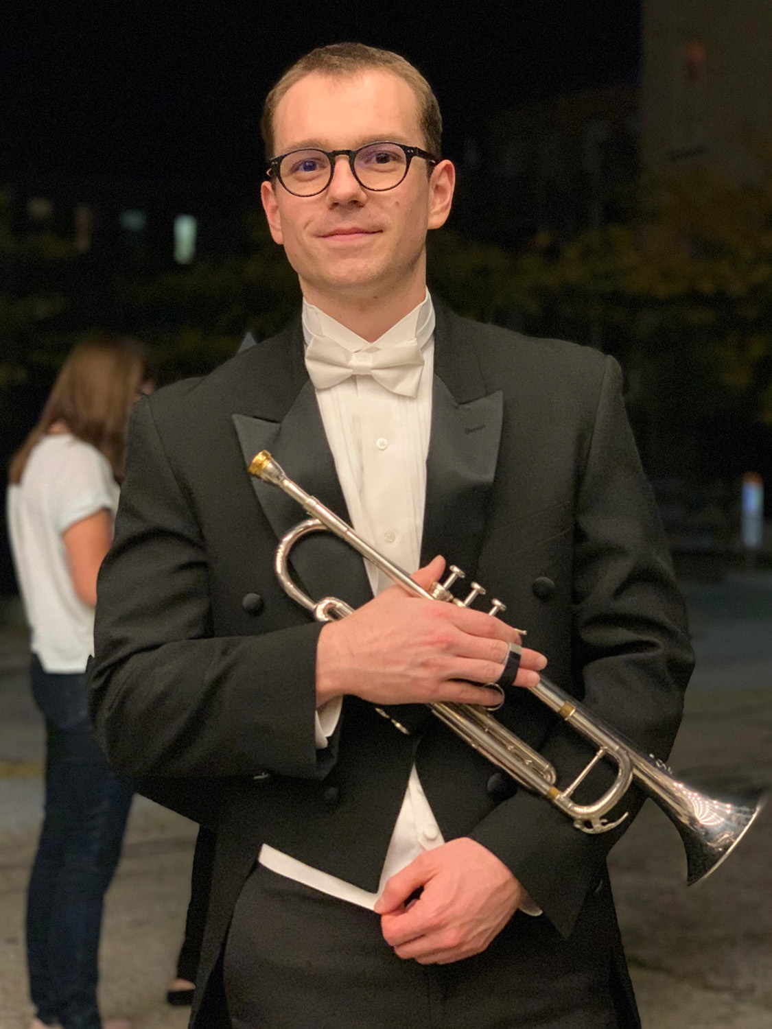 Mathieu Gaillard at the Purdue Philharmonic Orchestra